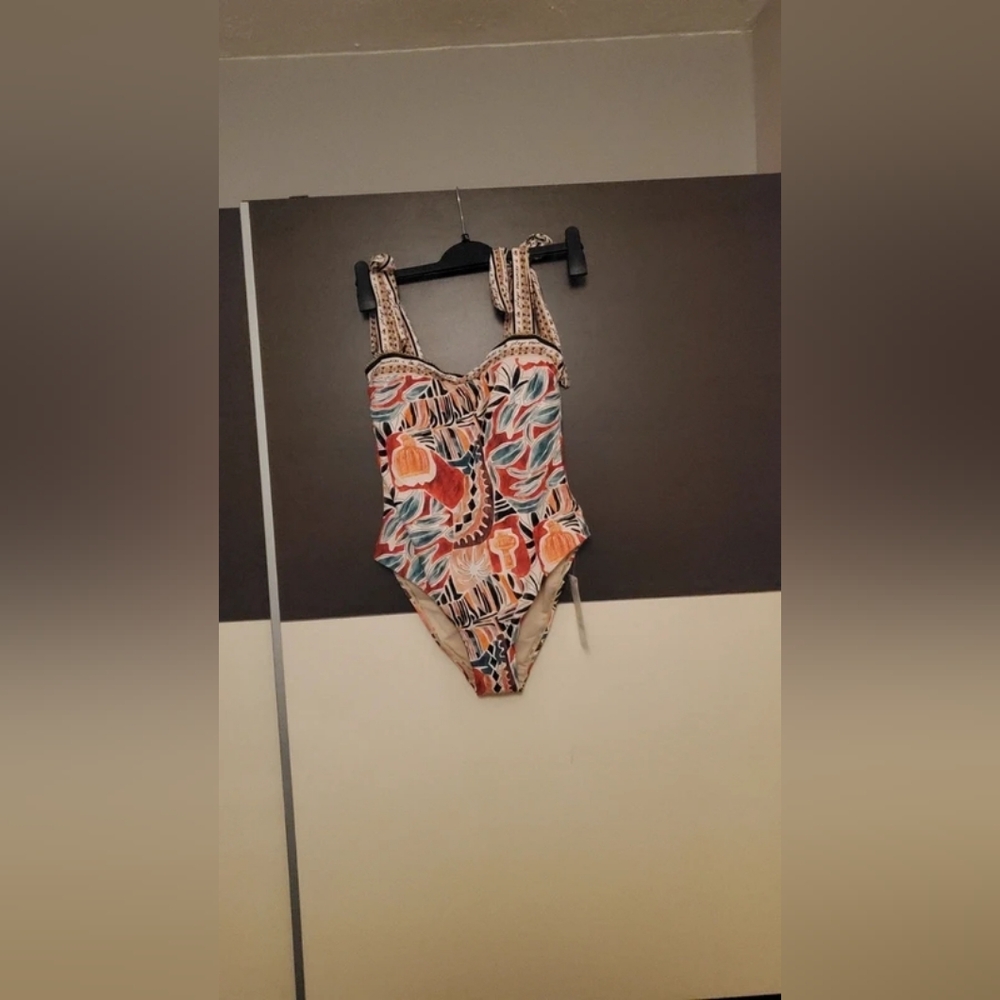 Colorful Patterned Swimsuit